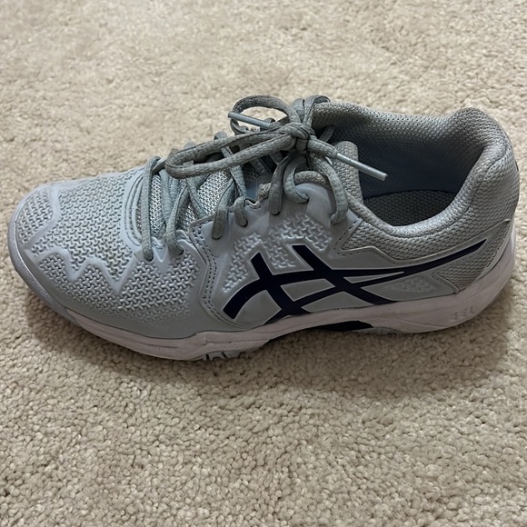 ASICS kids Gel-Game 9 Grade School Tennis Shoes Size 2 - Picture 8 of 8